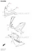 FRONT FAIRING for Suzuki BURGMAN 200 2021