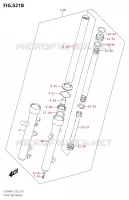 FRONT FORK for Suzuki BURGMAN 200 2021