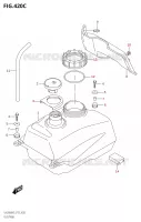 FUEL TANK for Suzuki BURGMAN 200 2021