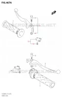 HANDGRIPS   LEVERS  for Suzuki BURGMAN 200 2021