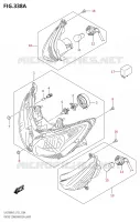 HEADLIGHT for Suzuki BURGMAN 200 2021