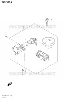 LOCK SET for Suzuki BURGMAN 200 2021