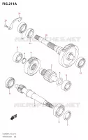 TRANSMISSION (2) for Suzuki BURGMAN 200 2021