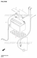 BATTERY (SV650) for Suzuki SV 650 2023