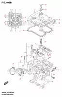 CYLINDER HEAD (REAR) for Suzuki SV 650 2023