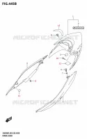 FAIRING (SV650XA) for Suzuki SV 650 2023
