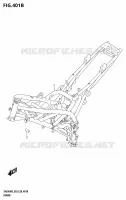 FRAME (SV650XA) for Suzuki SV 650 2023