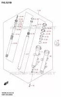 FRONT FORK (SV650XA) for Suzuki SV 650 2023