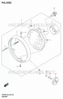 HEADLIGHT for Suzuki SV 650 2023