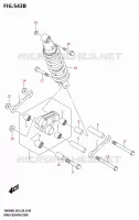 SHOCK ABSORBER LINKAGE (SV650,SV650A) for Suzuki SV 650 2023