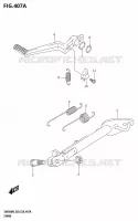 STAND (SV650,SV650A) for Suzuki SV 650 2023
