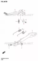 STAND (SV650XA) for Suzuki SV 650 2023