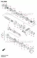 TRANSMISSION for Suzuki SV 650 2023