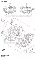 CRANKCASE for Suzuki DR-Z 400 2025