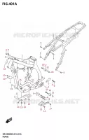 FRAME for Suzuki DR-Z 400 2025