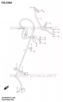 FRONT BRAKE HOSE for Suzuki DR-Z 400 2025