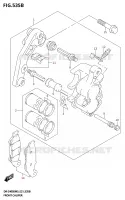 FRONT CALIPER (DR Z400SRL) for Suzuki DR-Z 400 2025