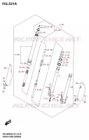 FRONT FORK (DR Z400SRJ) for Suzuki DR-Z 400 2025