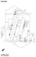 FRONT FORK (DR Z400SRL) for Suzuki DR-Z 400 2025