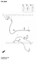 HANDLEBAR   CABLES for Suzuki DR-Z 400 2025