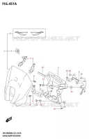 HEADLAMP HOUSING for Suzuki DR-Z 400 2025