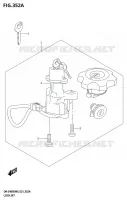 LOCK SET for Suzuki DR-Z 400 2025