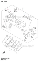 REAR CALIPER for Suzuki DR-Z 400 2025