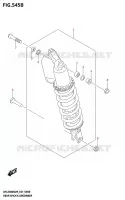 REAR SHOCK ABSORBER (DR Z400SRL) for Suzuki DR-Z 400 2025