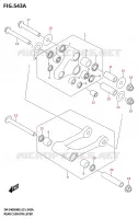 SHOCK ABSORBER LINKAGE for Suzuki DR-Z 400 2025