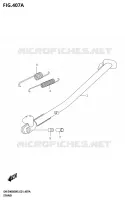 STAND (DR Z400SRJ) for Suzuki DR-Z 400 2025