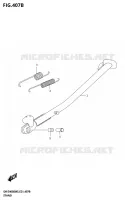 STAND (DR Z400SRL) for Suzuki DR-Z 400 2025