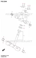 STEERING COLUMN for Suzuki DR-Z 400 2025