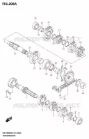 TRANSMISSION for Suzuki DR-Z 400 2025