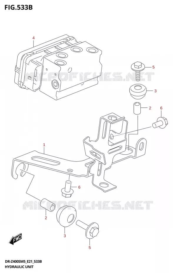 ABS SYSTEM (DR-Z400SRL) Suzuki MOTO 400 DR-Z 2025  DR-Z400S 2025 M5 (E21)