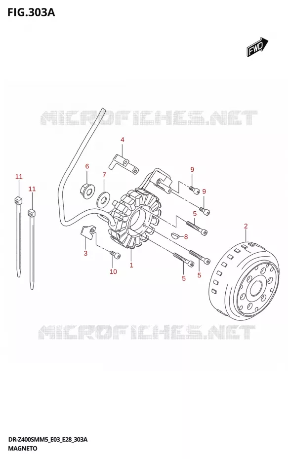 IGNITION Suzuki MOTO 400 DR-Z 2025  DR-Z400SMRL 2025 M5 (E28)