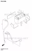 BATTERY for Suzuki DR-Z 400 2025