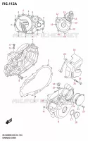 CRANKCASE COVER for Suzuki DR-Z 400 2025