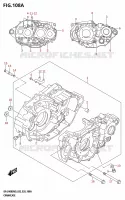CRANKCASE for Suzuki DR-Z 400 2025