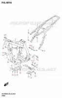 FRAME for Suzuki DR-Z 400 2025