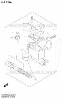 FRONT MASTER CYLINDER for Suzuki DR-Z 400 2025