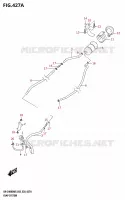 FUEL EVAP SYSTEM (E33) for Suzuki DR-Z 400 2025