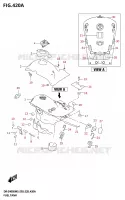 FUEL TANK (E03,E28) for Suzuki DR-Z 400 2025