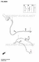 HANDLEBAR   CABLES for Suzuki DR-Z 400 2025