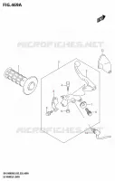 LEFT LEVER   HANDGRIP for Suzuki DR-Z 400 2025