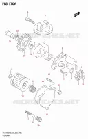 OIL PUMP for Suzuki DR-Z 400 2025