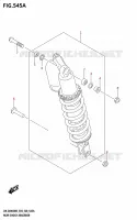 REAR SHOCK ABSORBER for Suzuki DR-Z 400 2025
