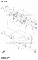 SHOCK ABSORBER LINKAGE for Suzuki DR-Z 400 2025