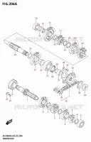 TRANSMISSION for Suzuki DR-Z 400 2025