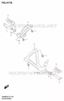 FOOTREST for Suzuki V-STROM 800 2025