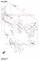FRONT CALIPER for Suzuki V-STROM 800 2025